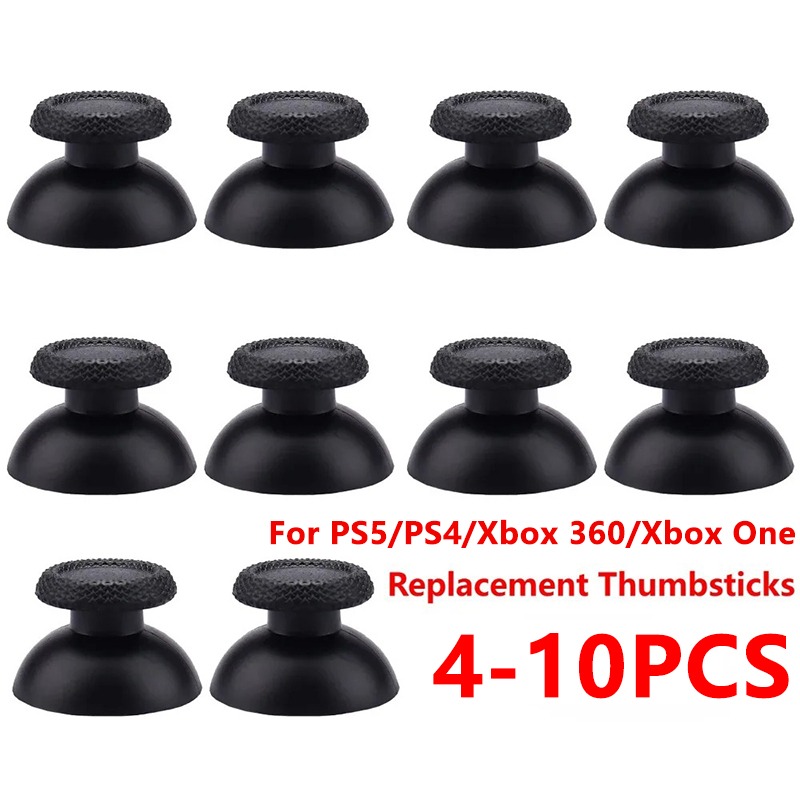 Table Tennis Xbox - 4-10pcs Replacement Thumbsticks for PS5 PS4