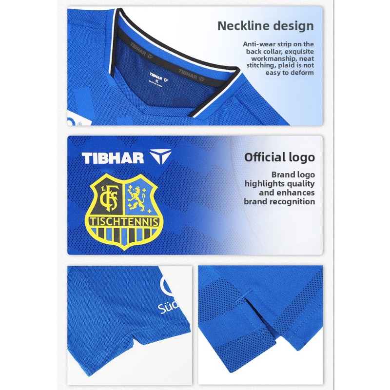 TIBHAR table tennis sportswear - Table Tennis League recension och pris