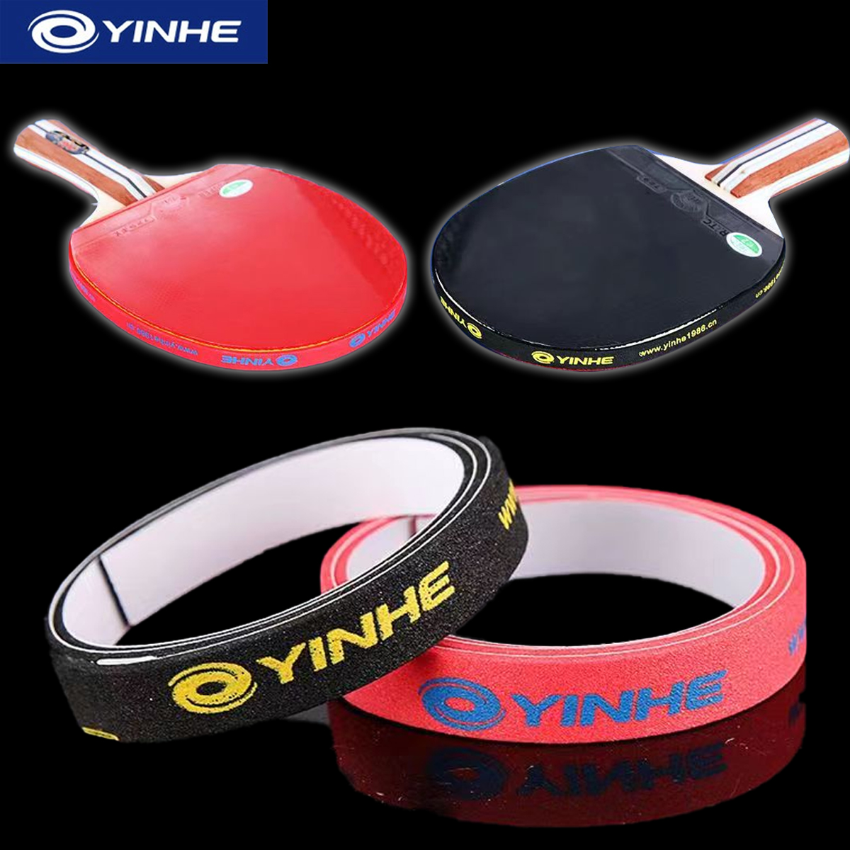 2PCS Table Tennis Racket Edge  - Table Tennis Grip Tape recension och pris