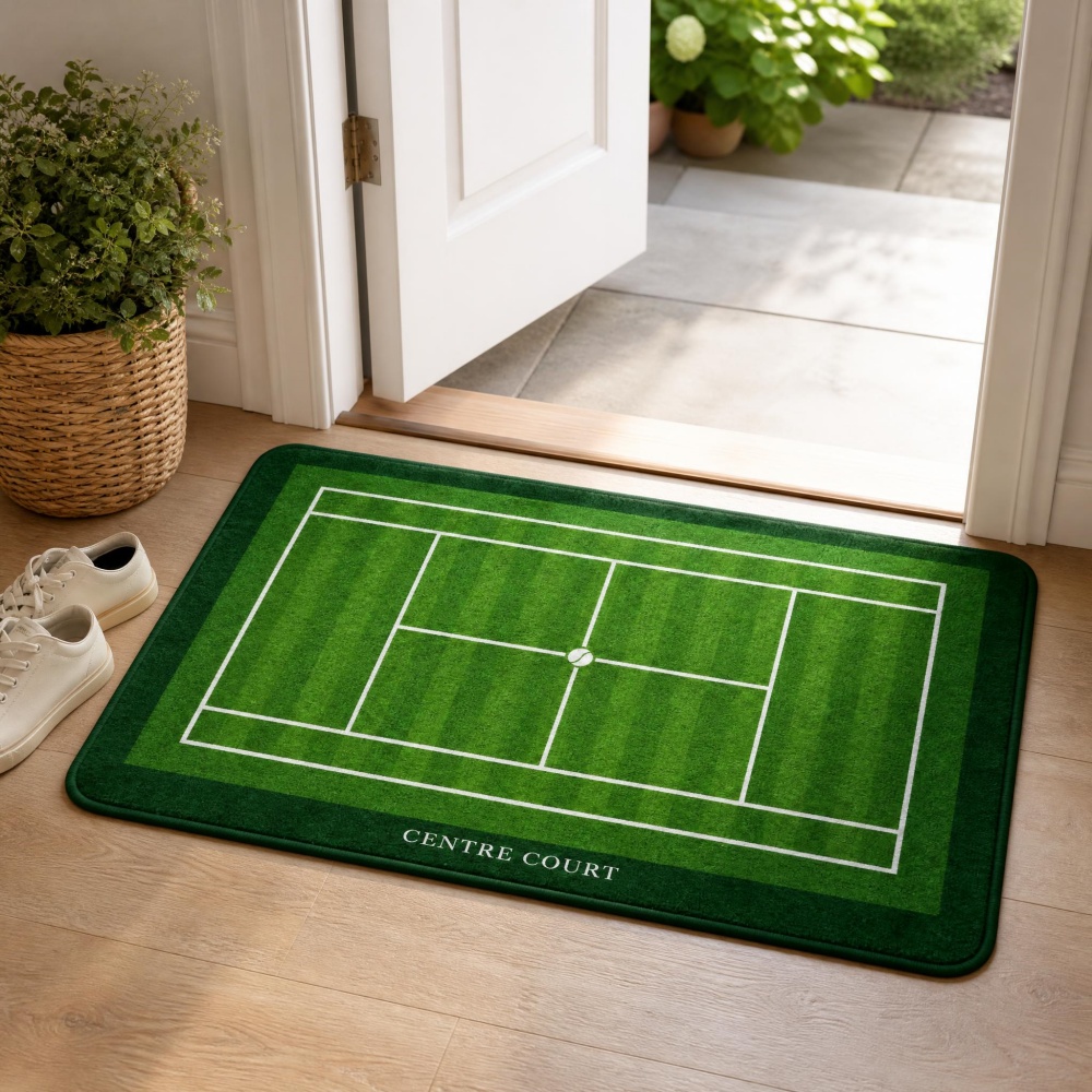 Green Grass Tennis Court Cryst - Table Tennis Footwork recension och pris